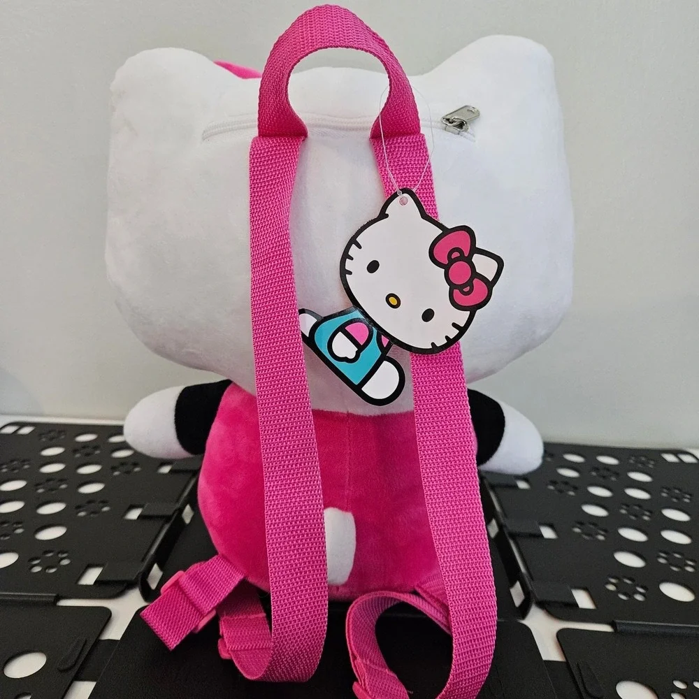Sanrio Hello Kitty Plush Backback‎ Pink Plushie Doll | One Size